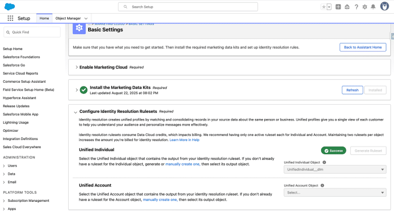 Marketing Cloud Next: from Zero to First Email - The Agentic Marketer