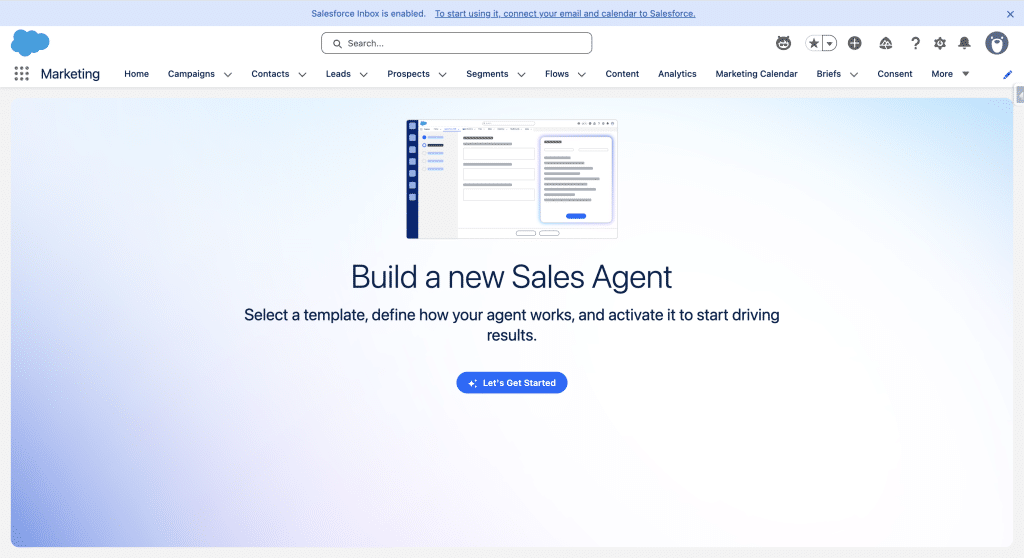Inbound Lead Generation wizard