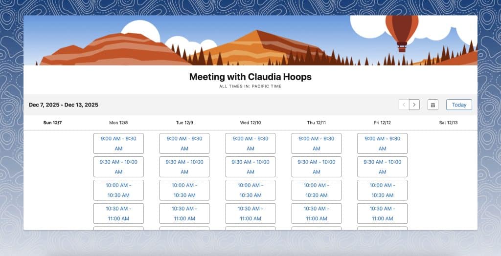 Lead Nurturing: Schedule a Meeting